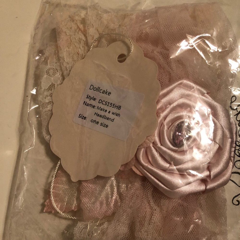 Dollcake Make a Wish Sash/Headband